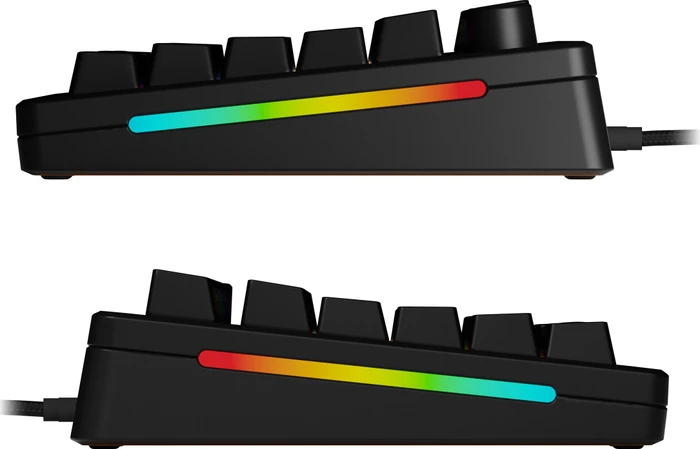 Glorious GMMK 3 HE 75% Pre-built Gaming Keyboard, schwarz, LEDs RGB, Glorious Fox HE, USB, DE