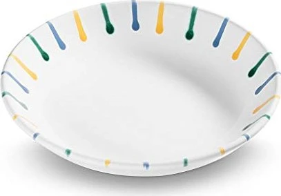 Gmundner Keramik Buntgeflammt Suppenteller 20cm