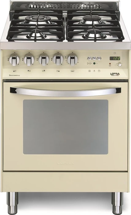 Lofra RAINBOW 60 PBI66MFT/C Elektroherd mit Gas-Kochfeld edelstahl finish