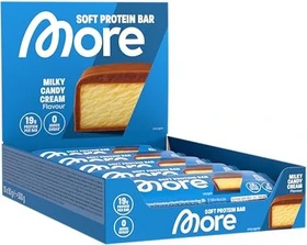 More Nutrition More Protein Bar Milky Candy Cream 500g (10x 50g)
