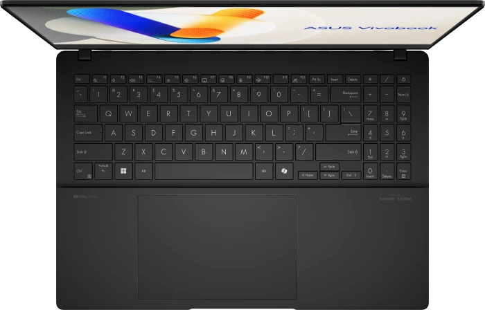 ASUS VivoBook S 15 OLED S5506MA-MA059X, Neutral Black, Core Ultra 7 155H, 16GB RAM, 1TB SSD, DE