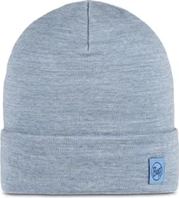 Buff Solid Merino Heavyweight Mütze solid light blue