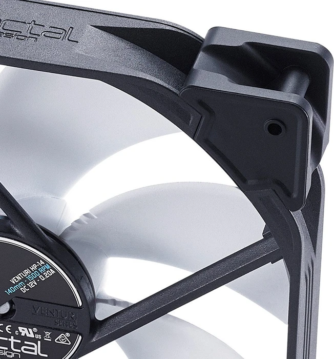 Fractal Design Venturi HP-14 PWM schwarz/weiß, 140mm