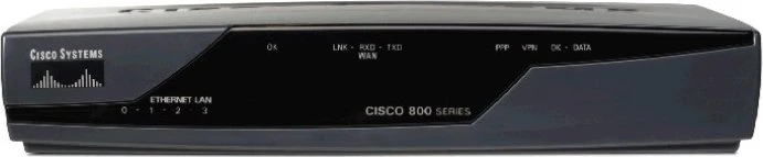 Cisco 876 Router, 4x RJ-45