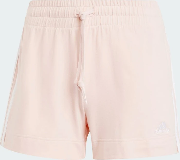 adidas Essentials Slim 3-Streifen Shorts sandy pink (Damen)