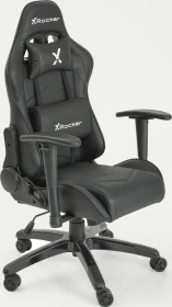 X Rocker Agility Compact Esports Gamingstuhl für für Kinder/Jugendliche, Carbon Schwarz