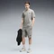 Puma Essentials Small No.1 Logo T-Shirt kurzarm medium grey heather Vorschaubild