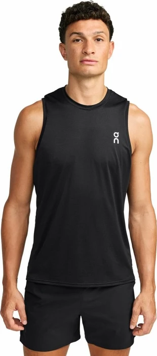 On Core Funktionsshirt ärmellos schwarz (Herren)