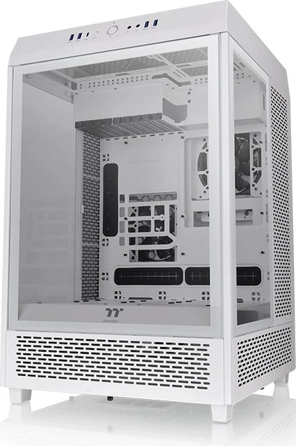 Thermaltake The Tower 500 Snow Edition, weiß, Glasfenster