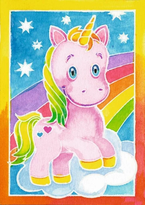 Ravensburger Mixxy Colors Niedliches Einhorn