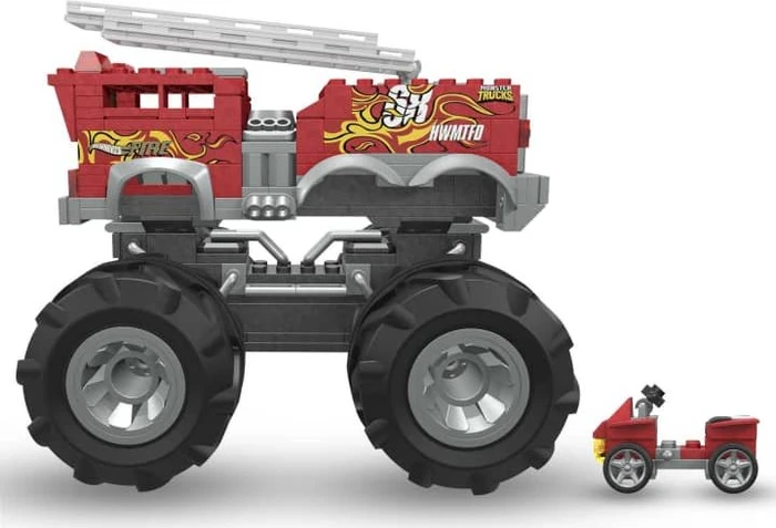 Mattel Mega Construx Hot Wheels 5-Alarm Feuerwehrfahrzeug
