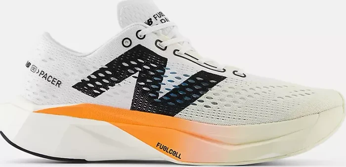 New Balance FuelCell SuperComp Pacer v2 hot mango/angora/white (Herren)