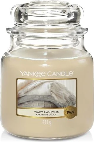 Yankee Candle Warm Cashmere Duftkerze, 411g