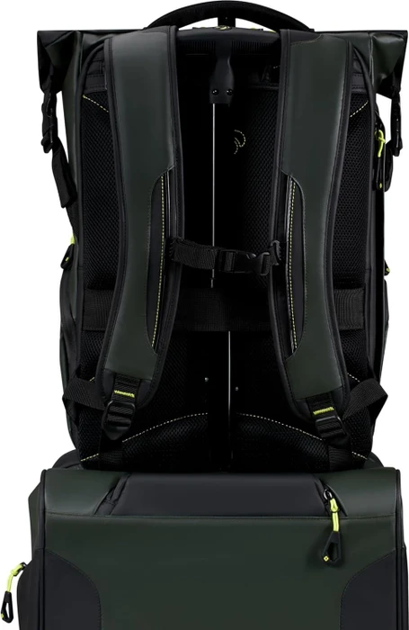Samsonite Paradiver Light, Rolltop Backpack L, 17.3" Notebook-Rucksack, 49cm, 25/35l, erweiterbar, Jungle Green