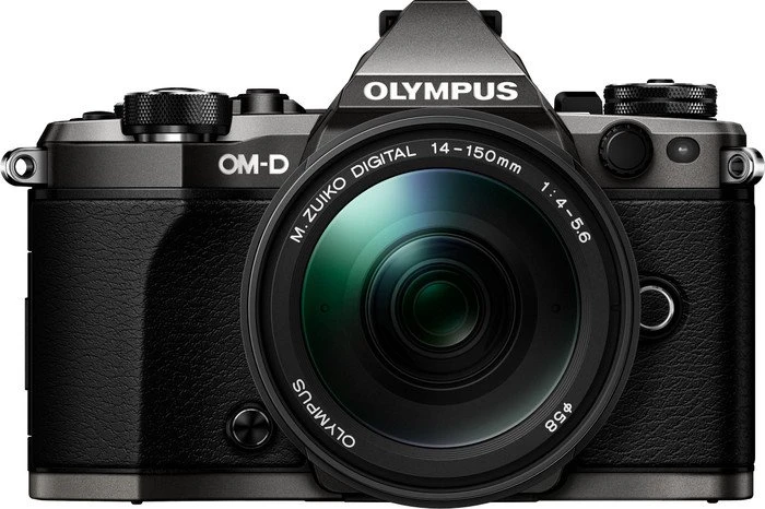 Olympus OM-D E-M5 Mark II Limited Edition titan mit Objektiv M.Zuiko digital ED 14-150mm 4.0-5.6 II