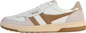 Gola Hawk white/light caramel/gold (Damen)