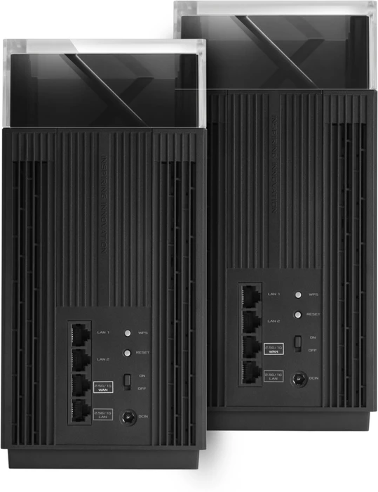 ASUS ZenWiFi Pro ET12, AXE11000, schwarz, 2er-Pack