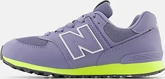 New Balance 574 astral purple/clear yellow (Junior)