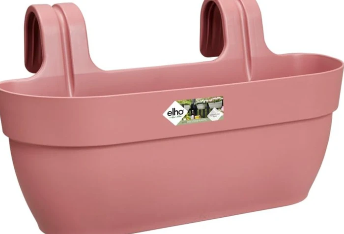 Elho Vibia Campana Easy Hanger L oval 46x24cm puderrosa