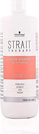 Schwarzkopf Strait Therapy Fix Haarmilch für Fixierung, 1l