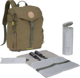 Lässig Outdoor Wickelrucksack olive