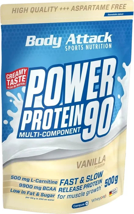 Body Attack Power Protein 90 Chocolate Nut Nougat 500g