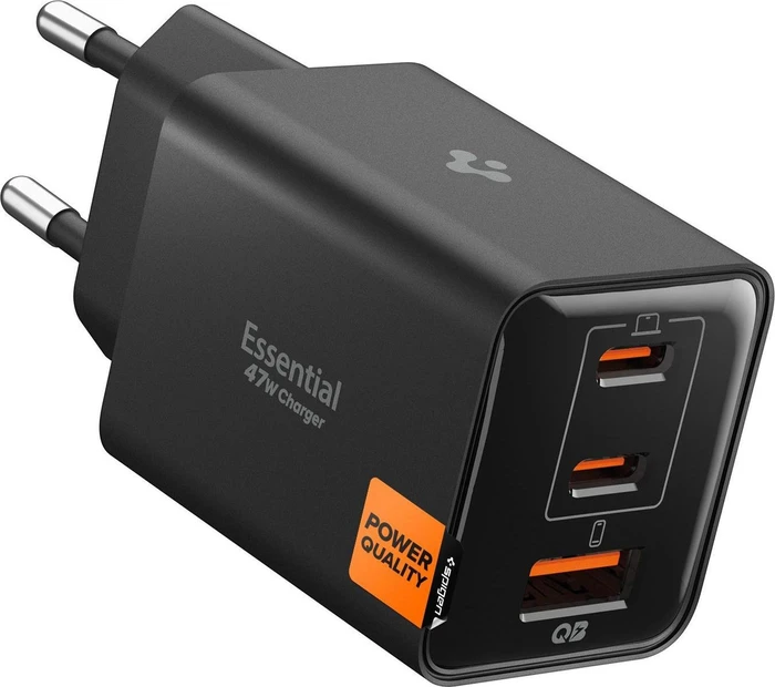 Spigen Essential 47W Wall Charger USB-A/USB-C weiß