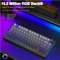 Aula F75 Pro, Gradient Black, LEDs RGB, hot-swap, LEOBOG Reaper, USB/Bluetooth, US Vorschaubild