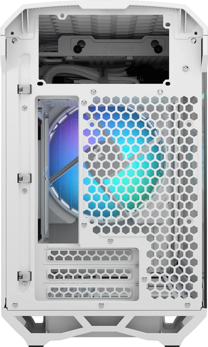 Fractal Design Torrent Nano White RGB TG Clear Tint, Glasfenster, Mini-ITX