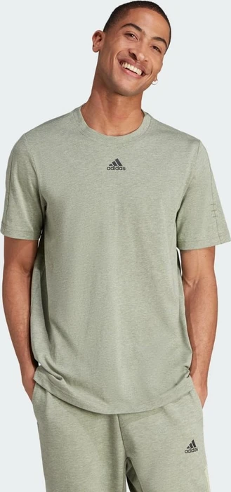 adidas Mélange T-Shirt kurzarm olive strata mel. (Herren)