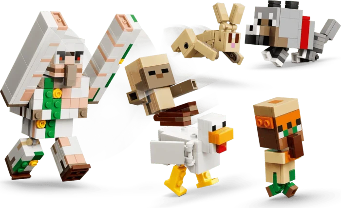 LEGO Minecraft - Angriff des Hühnerreiters in der Wüste