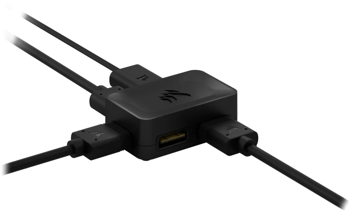 Corsair iCUE LINK auf iCUE LINK GPU RGB Adapter, schwarz