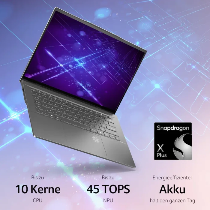 Acer Swift AI 14 SF14-11-X8MN, Steel Gray, Snapdragon X Plus - X1P-64-100, 16GB RAM, 1TB SSD, DE