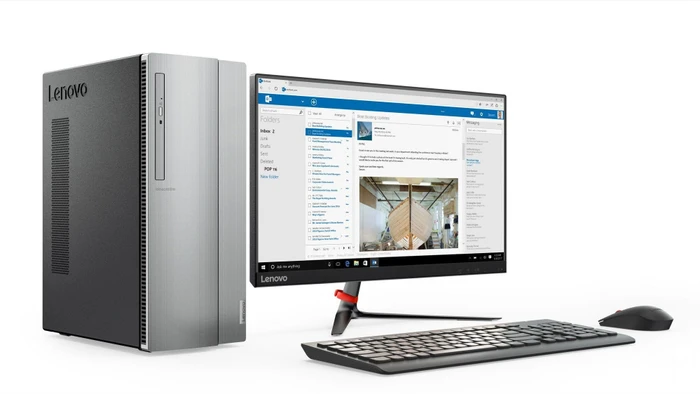 Lenovo IdeaCentre 510-15ICB, Core i5-8400, 4GB RAM, 16GB SSD, 3TB HDD, DE