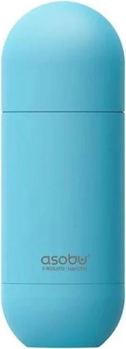 Asobu Orb Isolierflasche 420ml slate blue