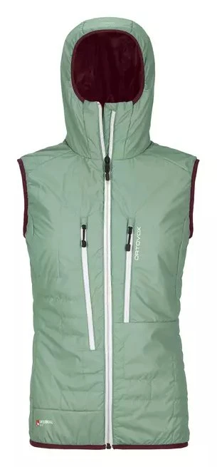 Ortovox Piz Boe Funktionsweste green isar (Damen)