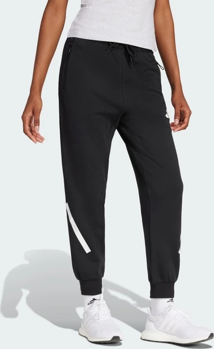 adidas Z.N.E. Trainingshose lang schwarz/weiß (Damen)