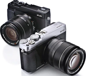 Fujifilm X-E1 schwarz mit Objektiv Fujinon XC 16-50mm 3.5-5.6 OIS