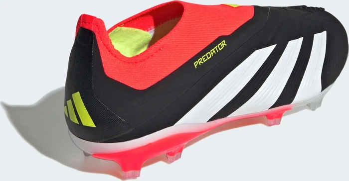 adidas Predator Elite Laceless FG core black/cloud white/solar red (Junior)