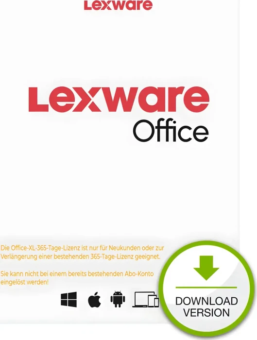 Lexware Office XL, 1 Jahr, ESD (deutsch) (PC)