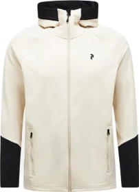 Peak Performance Rider Essentials Midlayer Zip Hood Jacke sand fog/black (Herren)