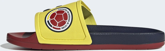 adidas TND Adilette bright yellow/collegiate navy/team power red
