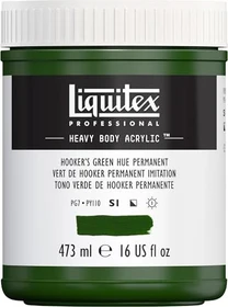Liquitex Professional Heavy Body Acrylic hooker's green hue permanent, 473ml