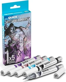AK-Interactive Quick Markers Revenant Farbset, 5-tlg.