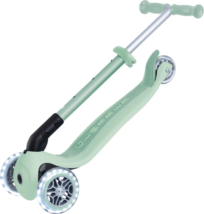 Globber Foldable Lights Ecologic Kickboard pistachio