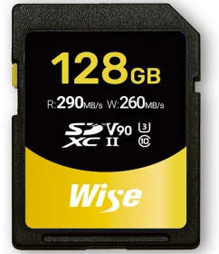 Wise Advanced PRO SD R290/W260 128GB, UHS-II U3, Class 10