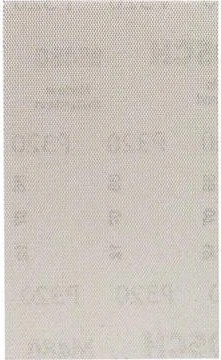 Bosch Professional M480 Best for Wood and Paint Gewebeschleifblatt K320, 80x133mm, 10 Stück
