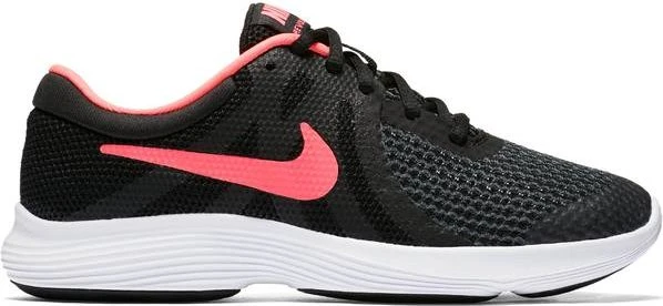 Nike Revolution 4 black/racer pink/white (Junior)