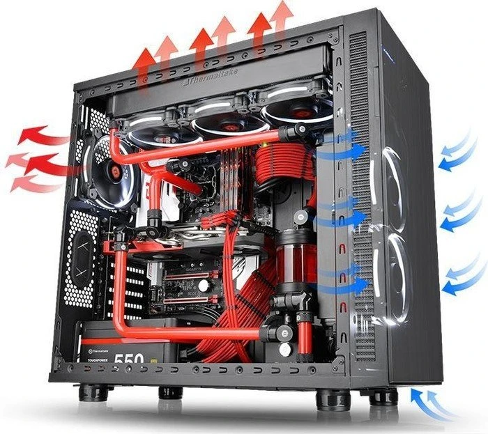 Thermaltake Suppressor F31, Acrylfenster, schallgedämmt
