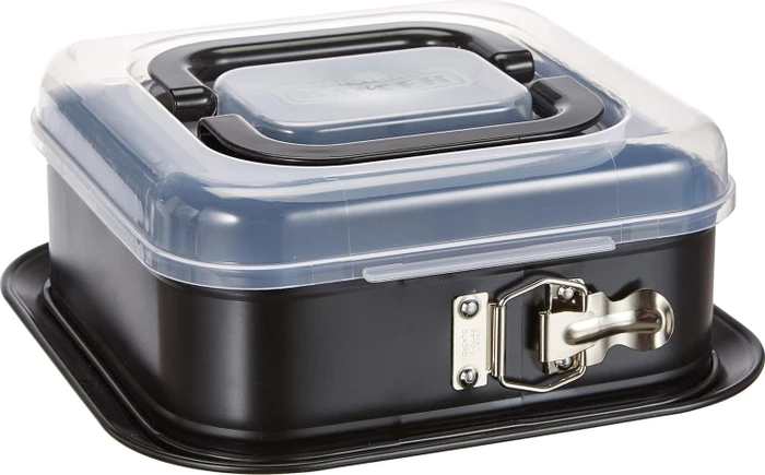WMF Kaiser Bake & Take Springform Backform mit Haube 24x24cm